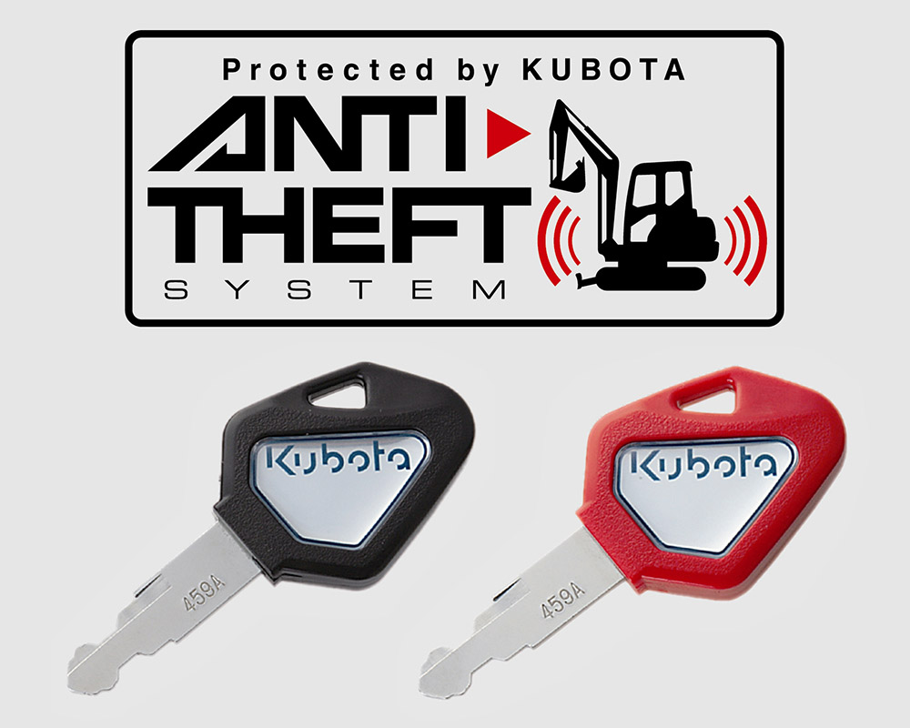 KUBOTA system AntiTheft