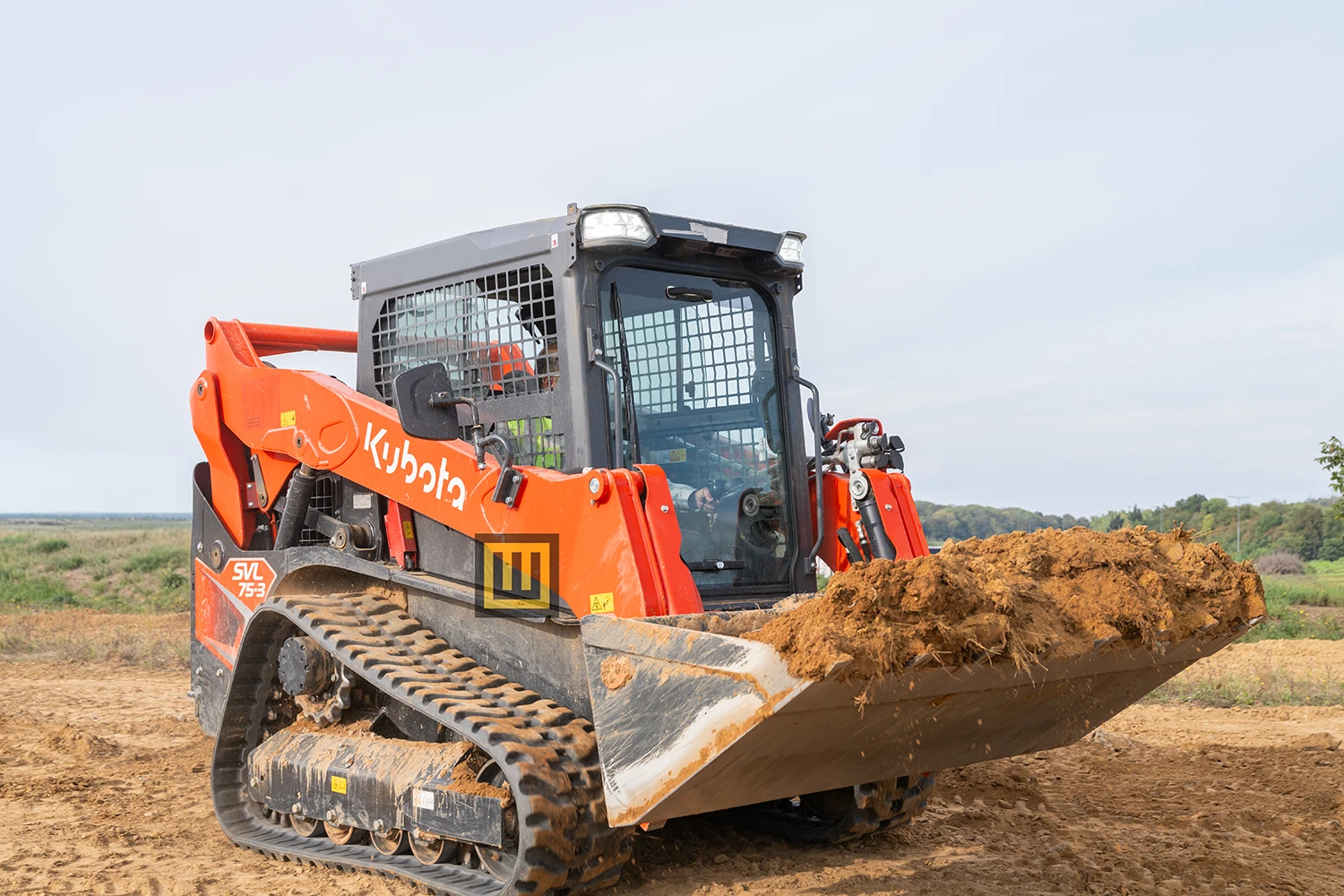 KUBOTA SVL75-3 szybkozłącze osprzętu